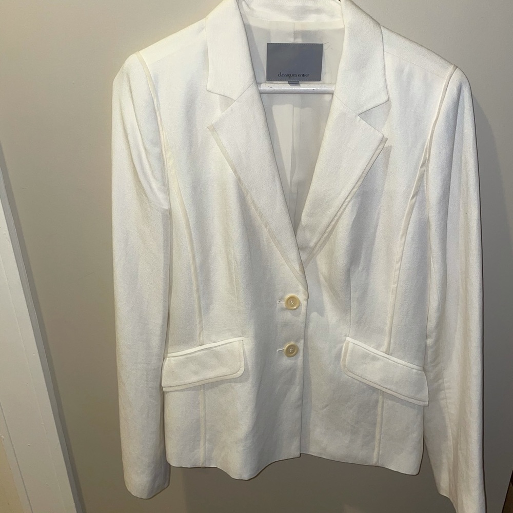 Classiques Entier Jacket in White